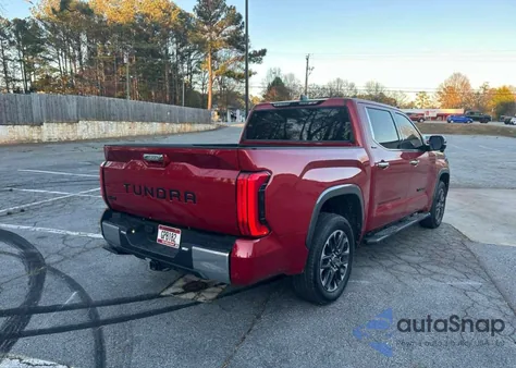 2023 Toyota Tundra Crewmax Limited из США, поврежденный, VIN 5TFJC5DB5PX037745